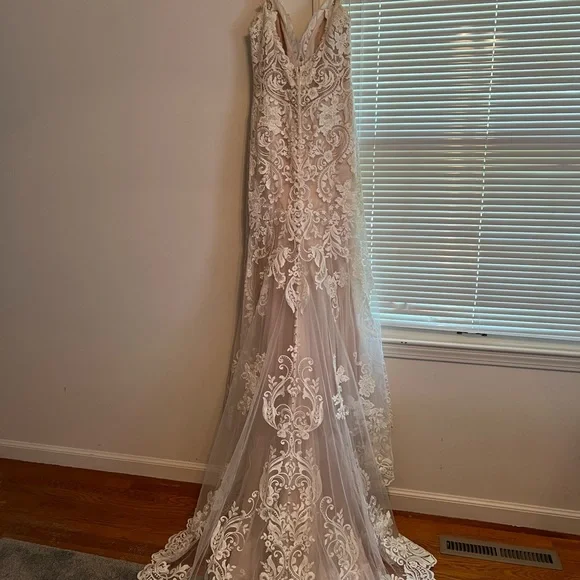 madison james | Dresses | New Wedding Dress Never Worn Size 2 Madison James  Mermaid Style | Poshmark